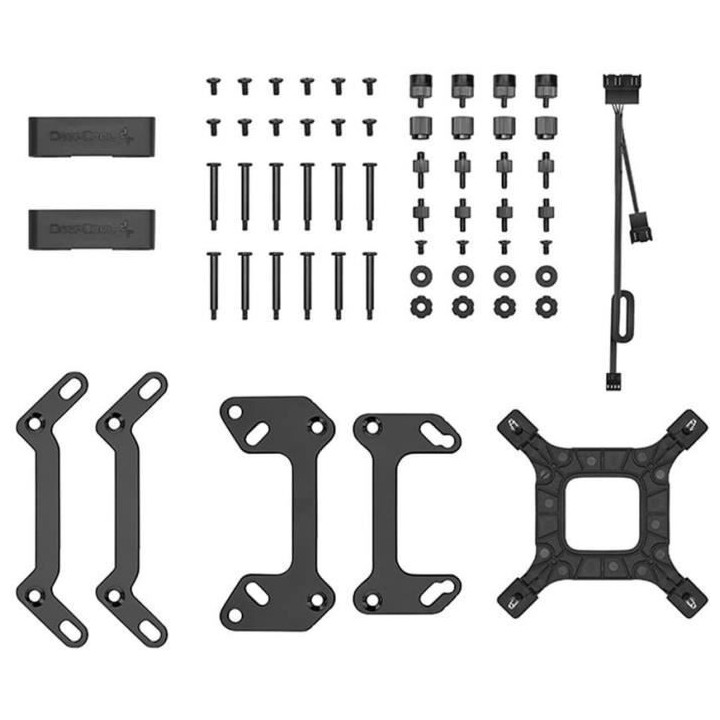 Watercooling AIO - DEEPCOOL - LT720 (Noir) - Compatible Intel/AMD - Ve