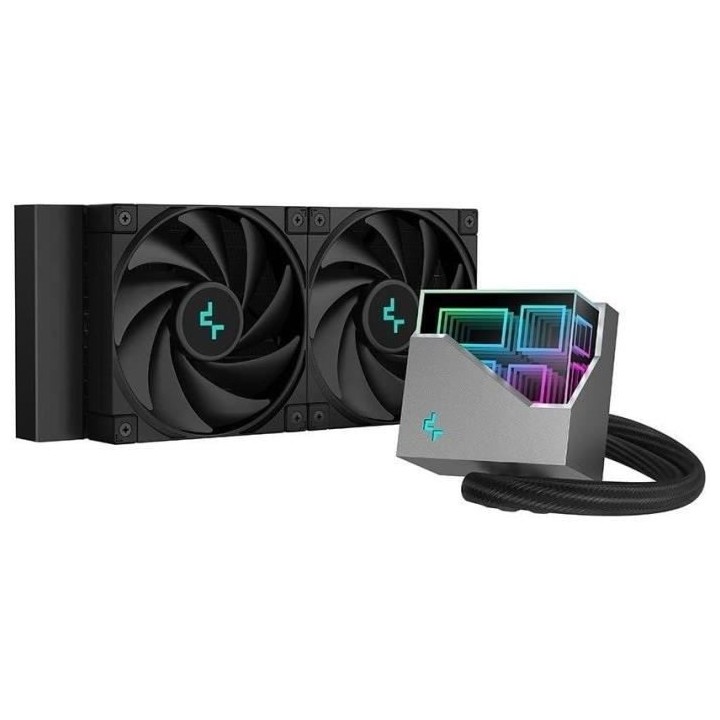 Watercooling AIO - DEEPCOOL LT520 (Noir) - Compatible Intel/AMD - Vent