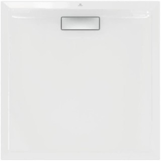 Receveur de douche extra plat 90x90 cm - UltraFlat New - blanc - Ideal