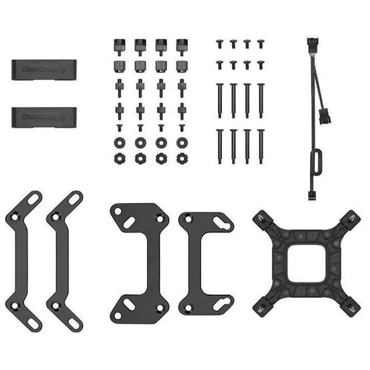 Watercooling AIO - DEEPCOOL LT520 (Noir) - Compatible Intel/AMD - Vent