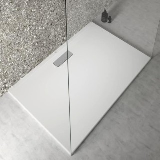 Receveur de douche extra plat 120x80 cm - UltraFlat New - blanc - Idea