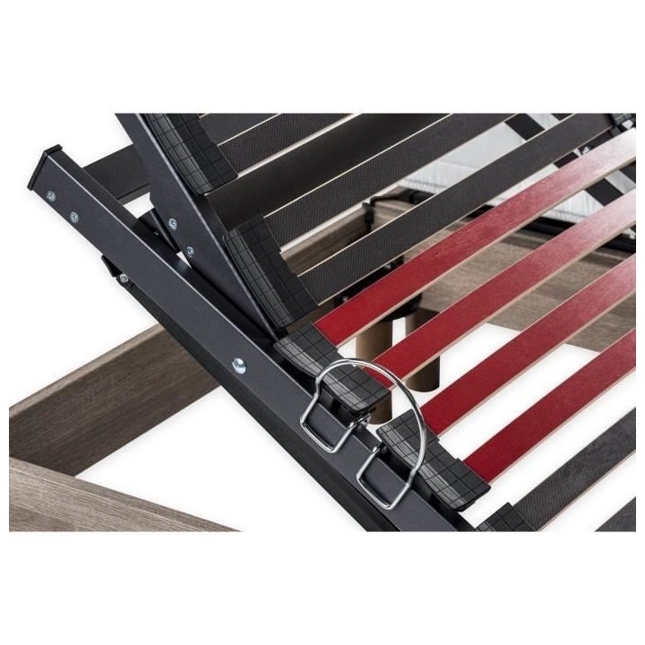 Ensemble matelas+sommier relaxation électrique COMFORT - 2x90x200 cm