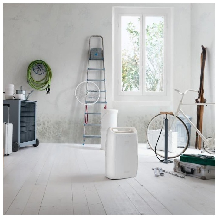 Deshumidificateur DELONGHI - DEX212SF - Fonction buanderie - Débit d'