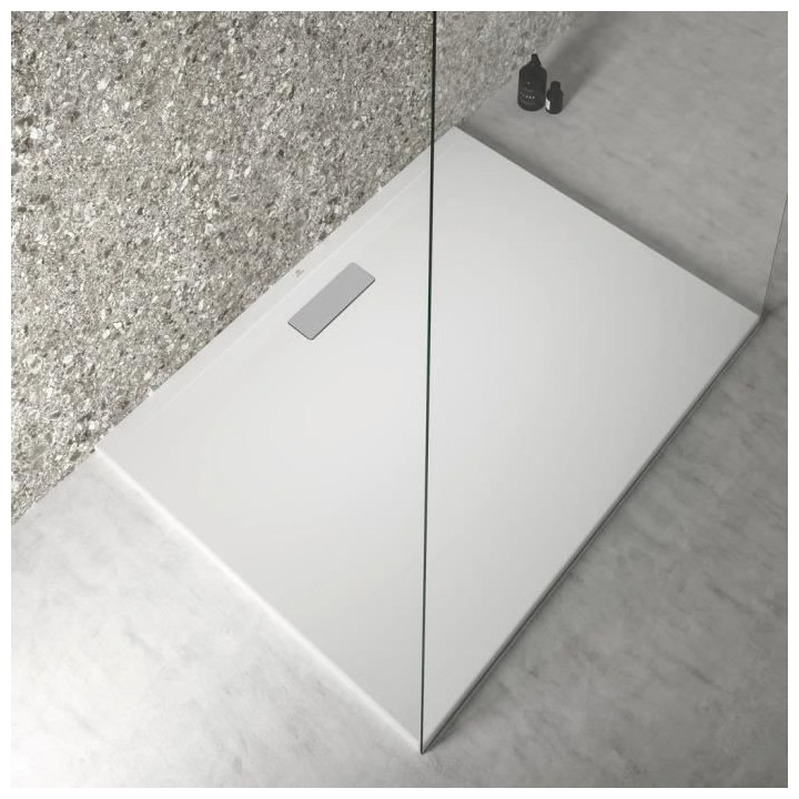 Receveur de douche extra plat 120x90 cm - UltraFlat New - blanc - Idea
