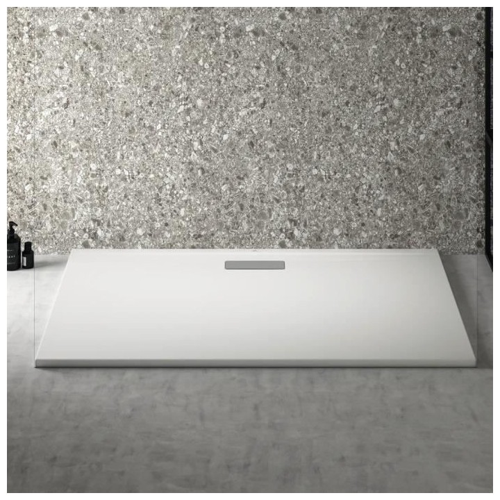 Receveur de douche extra plat 140x90 cm - UltraFlat New - blanc - Idea