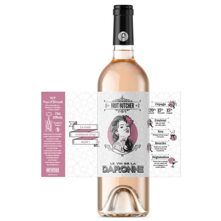 Domaine de Fabregues Le Vin de la Daronne 2020 Pays d'Oc - Vin rosé d
