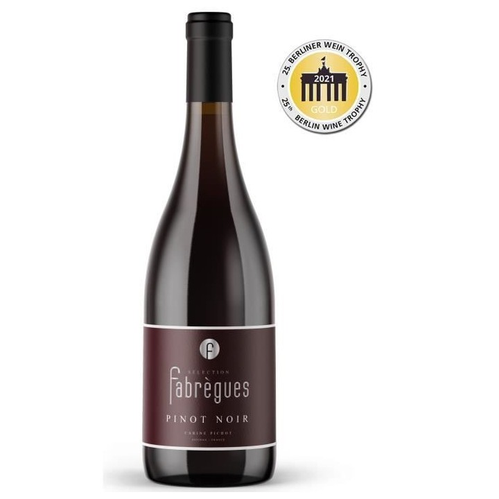 Fabregues Sélection Pinot Noir2020 Pays d'Oc - Vin rouge de Languedoc