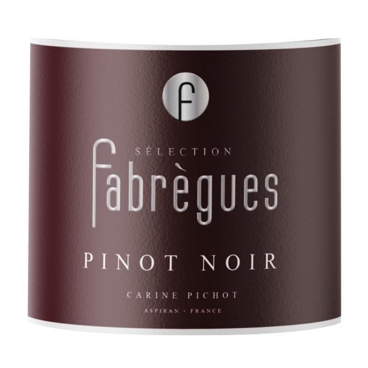 Fabregues Sélection Pinot Noir2020 Pays d'Oc - Vin rouge de Languedoc