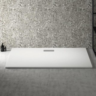 Receveur de douche extra plat 160x90 cm - UltraFlat New - blanc - Idea