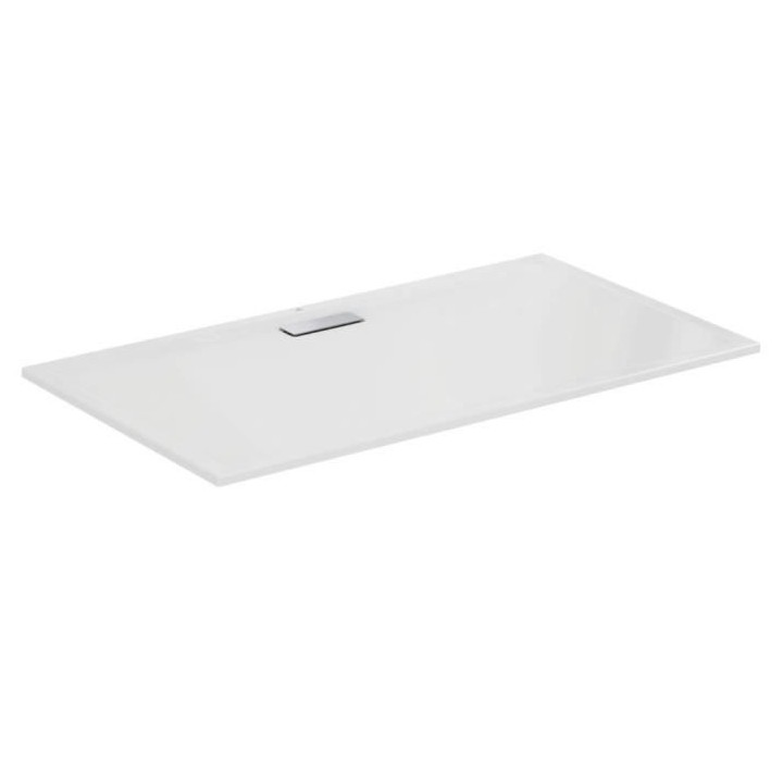 Receveur de douche extra plat 160x90 cm - UltraFlat New - blanc - Idea