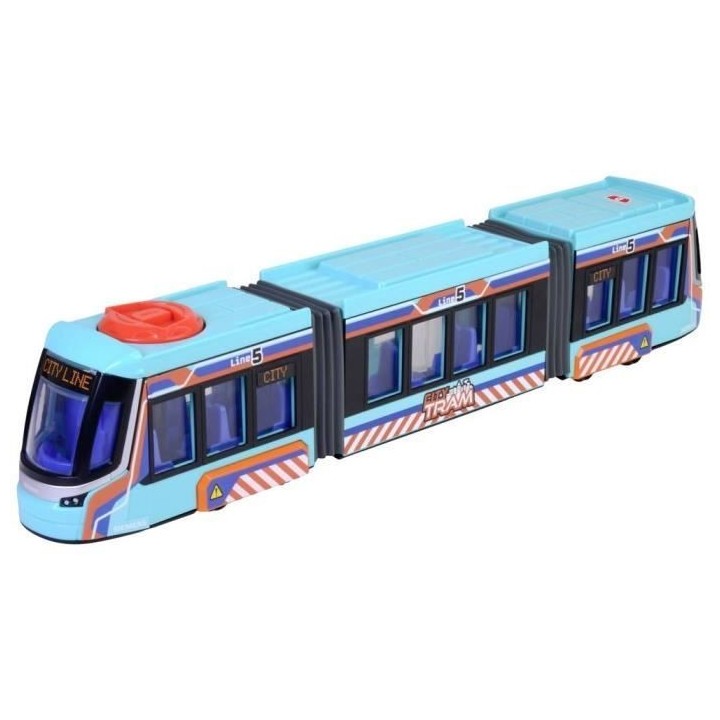 Dickie - Tram Siemens Avenio - 42 cm - Roues directionnelles - Portes