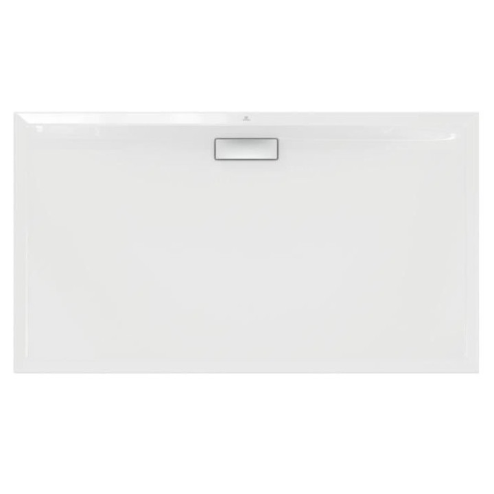 Receveur de douche extra plat 160x90 cm - UltraFlat New - blanc - Idea