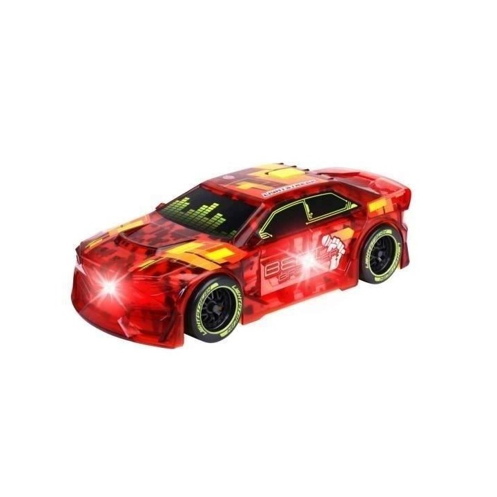 Dickie - Light Streak Beat Rush 20cm - Véhicule a rétro-friction ave