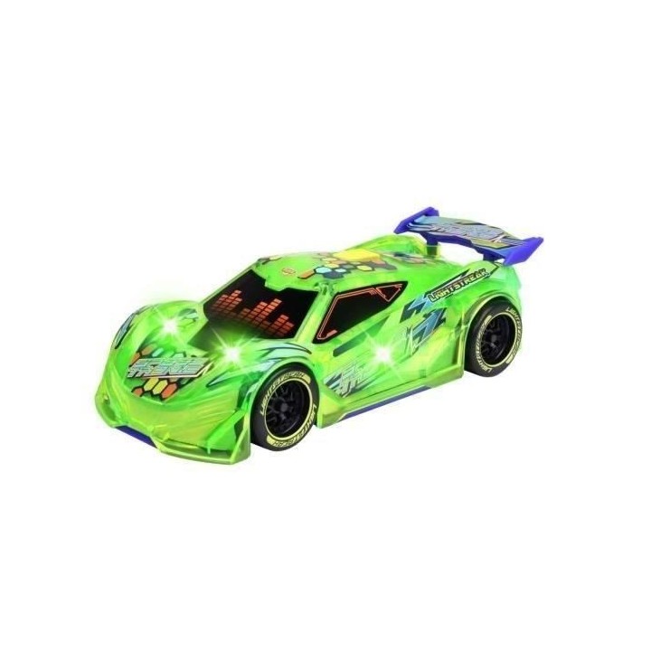 Voiture Dickie - Light Streak Speed Tronic 20cm - Fonctions Sonores et