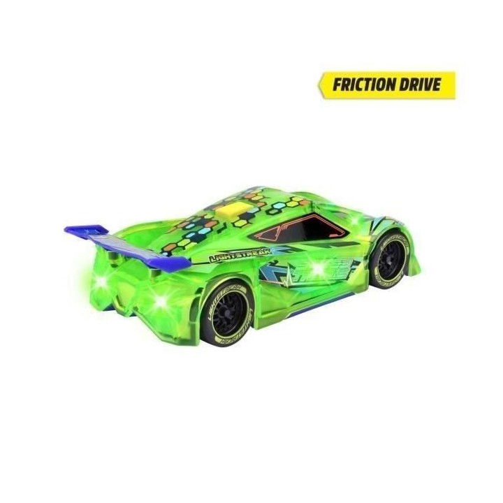 Voiture Dickie - Light Streak Speed Tronic 20cm - Fonctions Sonores et