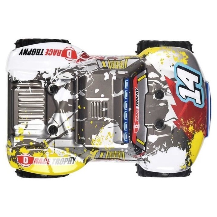 Dickie - Race Trophy Radiocommandé - 23 cm - Fonction turbo - Dés 6