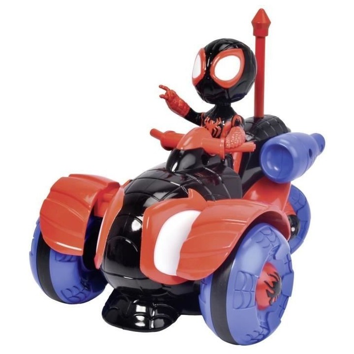 Marvel - Voiture Télécommandée - 17cm - Figuirne incluse - Dés 3 a