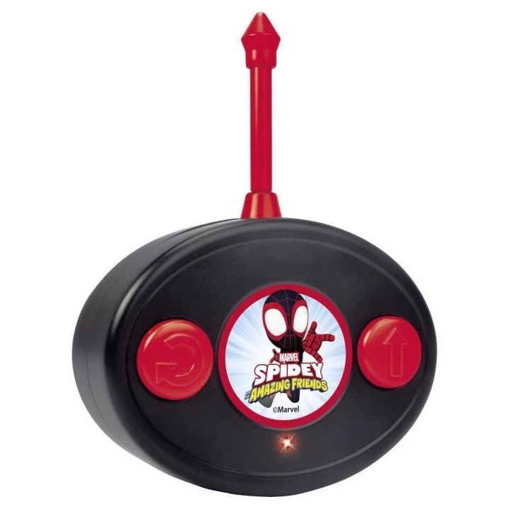 Marvel - Voiture Télécommandée - 17cm - Figuirne incluse - Dés 3 a