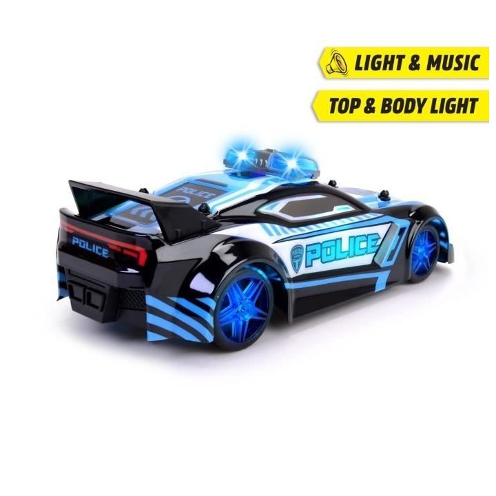 Dickie - Voiture de Police radiocommandée - 22cm - Fonctions complete