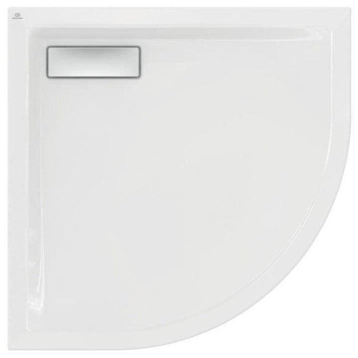Receveur de douche extra plat 80x80 cm - quart de cercle - UltraFlat N