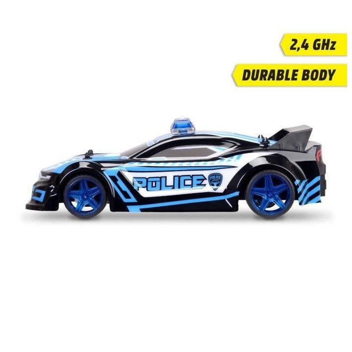 Dickie - Voiture de Police radiocommandée - 22cm - Fonctions complete
