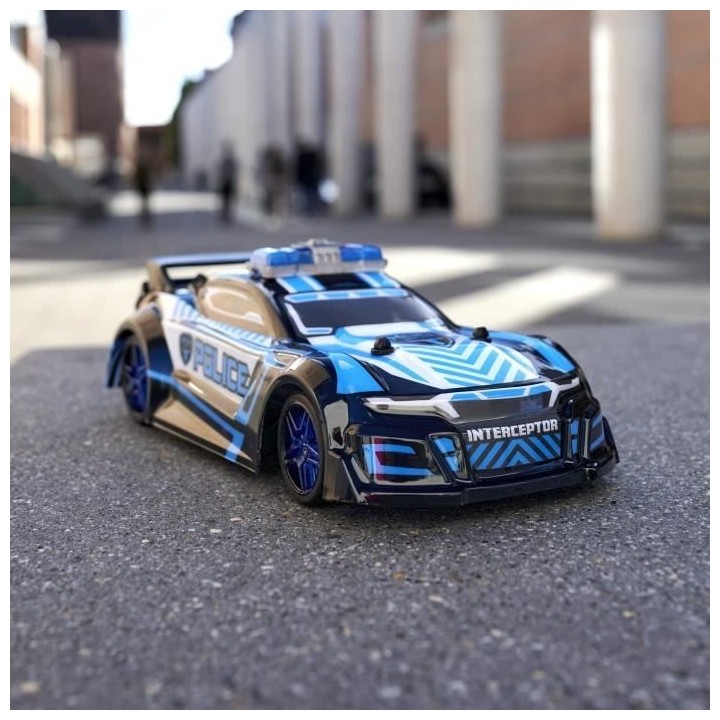 Dickie - Voiture de Police radiocommandée - 22cm - Fonctions complete