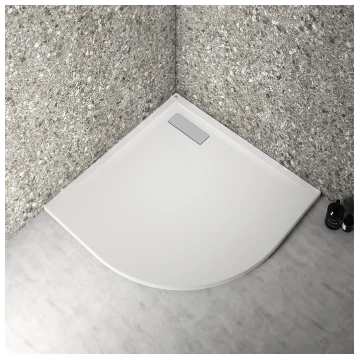 Receveur de douche extra plat 90x90 cm - quart de cercle - UltraFlat N