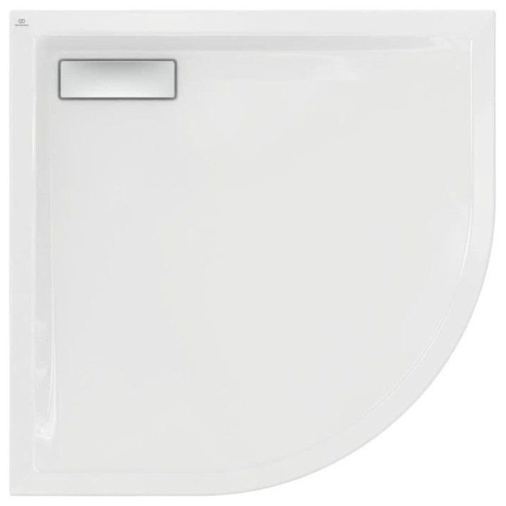 Receveur de douche extra plat 90x90 cm - quart de cercle - UltraFlat N