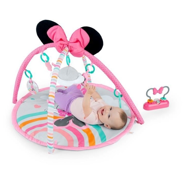 DISNEY BABY Tapis d'éveil Minnie My Best Friend, Musique et Lumieres,