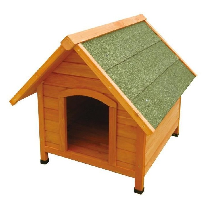 Niche en sapin Whoop0 - Bois - Pour chien 72x76x76cm