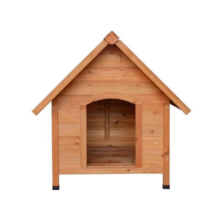 Niche en sapin Whoop0 - Bois - Pour chien 72x76x76cm