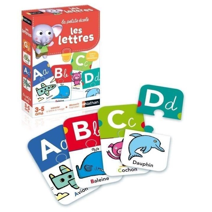 NATHAN La Petite Ecole - Les Lettres