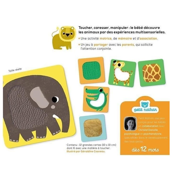 Jeux Societe - 31443 Animaux a Toucher