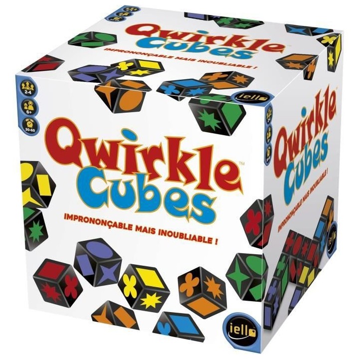 Qwirkle Cubes - Jeu de société de stratégie - IELLO