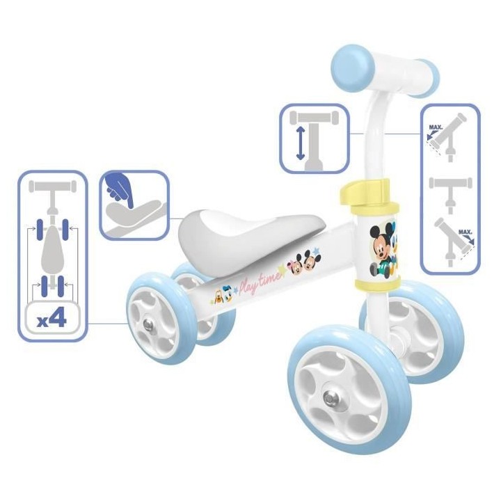 Porteur - DISNEY - ma premiere Draisienne - BB183250