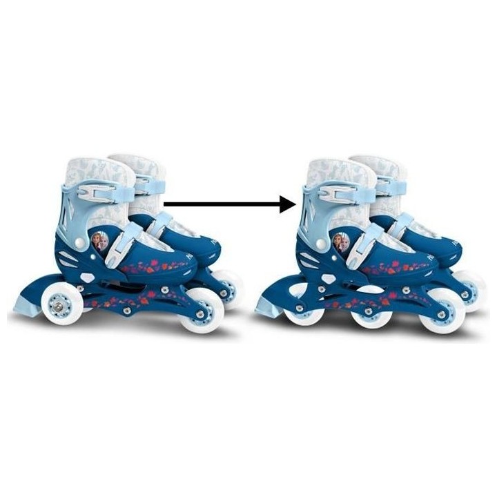 Patins en ligne 2 en 1 LA REINE DES NEIGES II - Taille 27-30 - Fille -