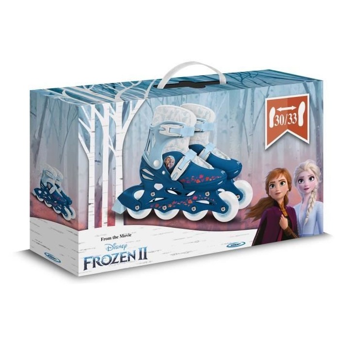 LA REINE DES NEIGES II Patins en ligne ajustable - Taille 30-33