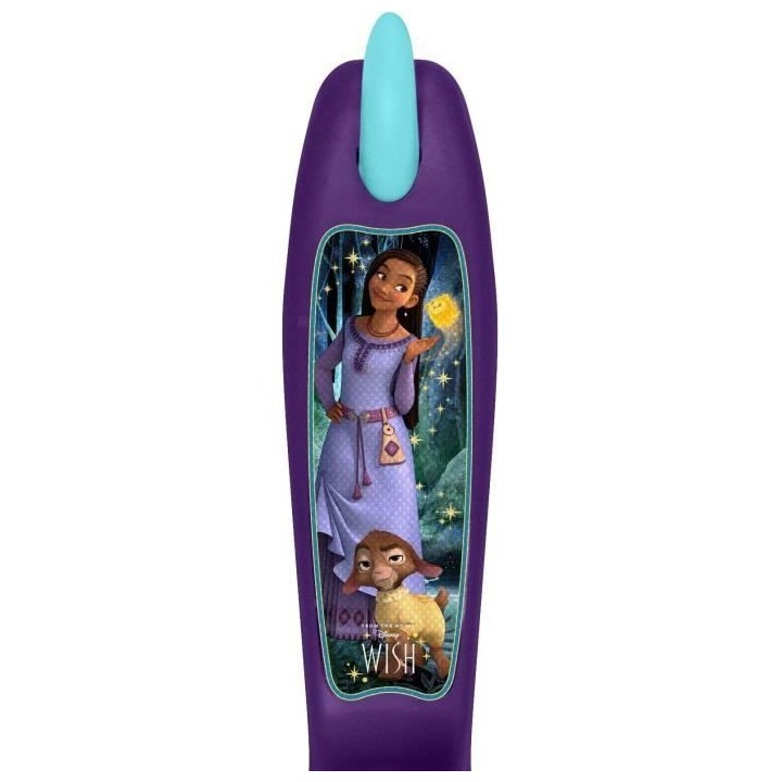 Trottinette 3 Roues - DISNEY - WISH - Ajustable en hauteur - Large pla