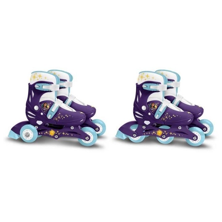 Patins en Ligne two in one - DISNEY - WISH - 3 Roues - Tri skate et Ro
