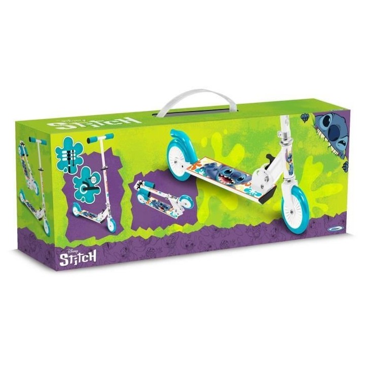 Trottinette pliable - DISNEY - STITCH - Mécanisme de pliage sécuris