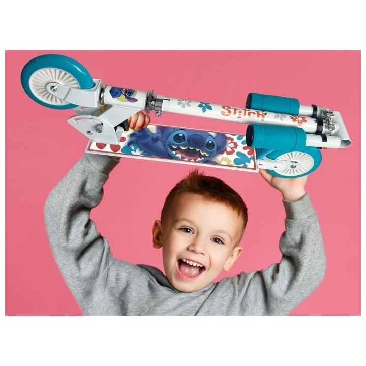 Trottinette pliable - DISNEY - STITCH - Mécanisme de pliage sécuris