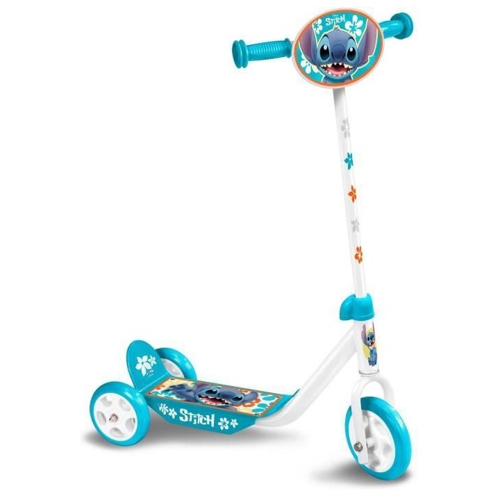 Trottinette 3 Roues - DISNEY - STITCH - Ajustable en hauteur - Large p