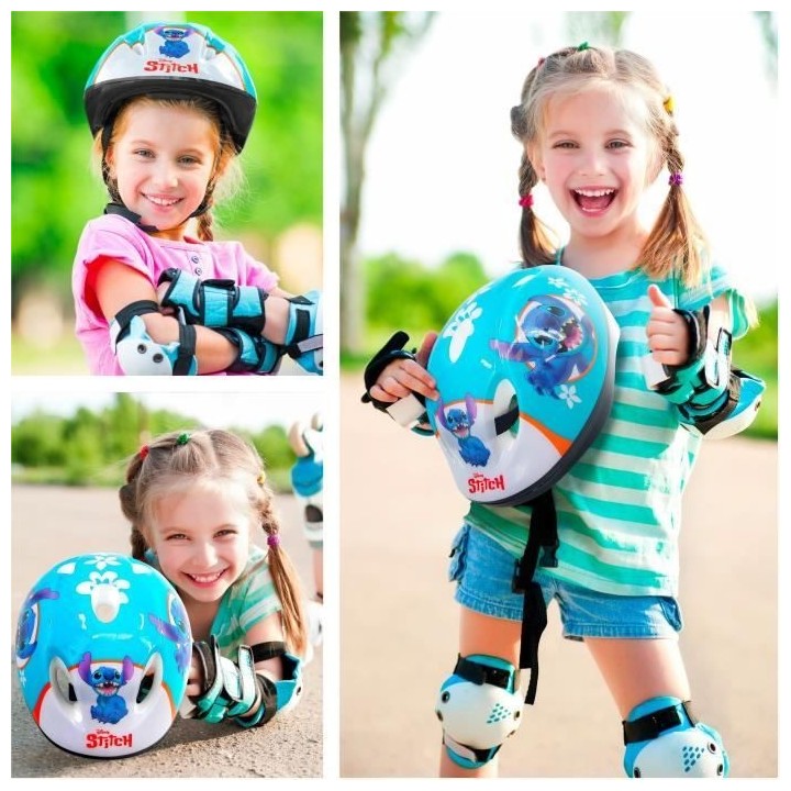 Casque de sport - DISNEY - STITCH - Taille S - Tour de tete réglable
