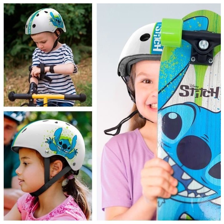 Casque de Skate - DISNEY - STITCH - Tour de tete réglable 53/57cm - A