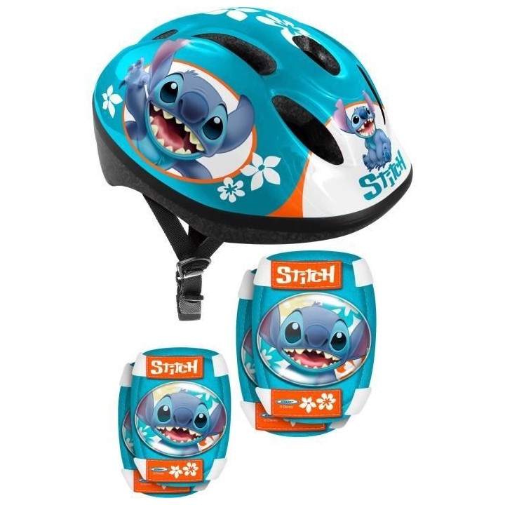 Set avec Casque et protections avec coudieres et genouilleres - DISNEY