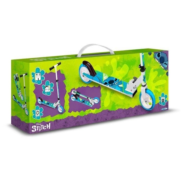 Trottinette pliable - DISNEY - STITCH - Roues 6' 145mm x 30 mm