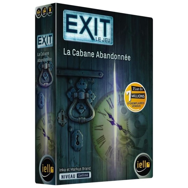EXIT : Le Jeu - La Cabane Abandonnée - Jeu de société - Escape game