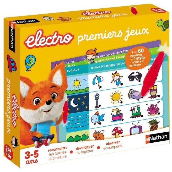 Nathan Electro - Premiers jeux éléctroniques