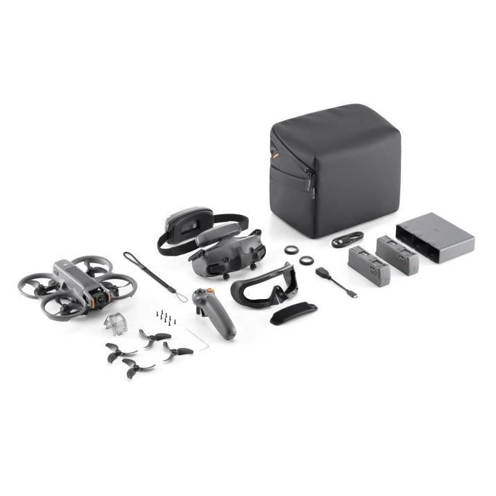 Pack Drone - DJI - Avata 2 + Stabilisateur RC Motion 3 + Casque Google