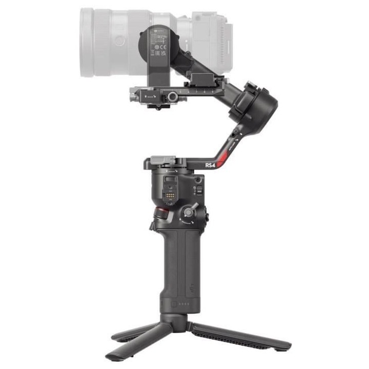 Stabilisateur - DJI - RS 4 pour Appareil photo sans miroir et Objectif